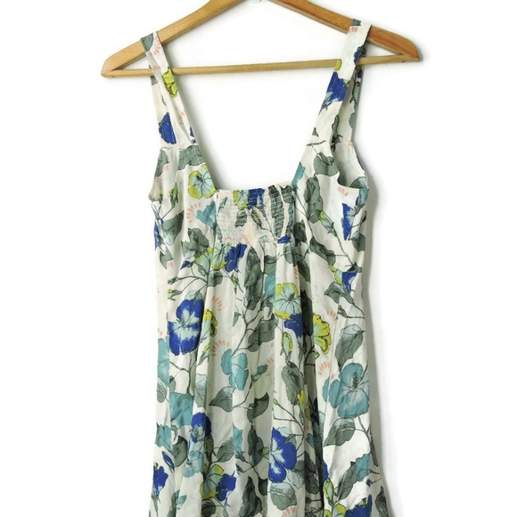 Free People Slip Swing Dress Lattice Lovers Floral - Picture 6 of 8